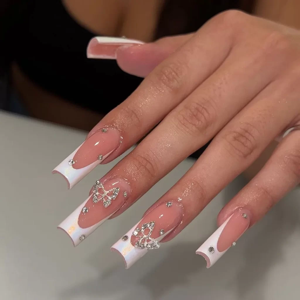 Long Acrylic Nails