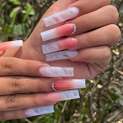 Long Acrylic Nails