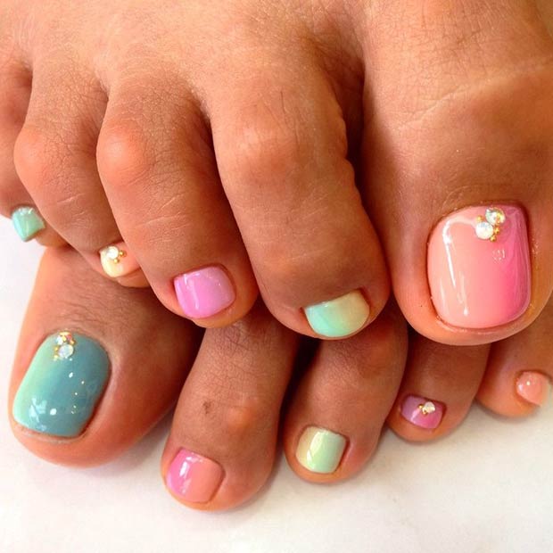 french toe nails