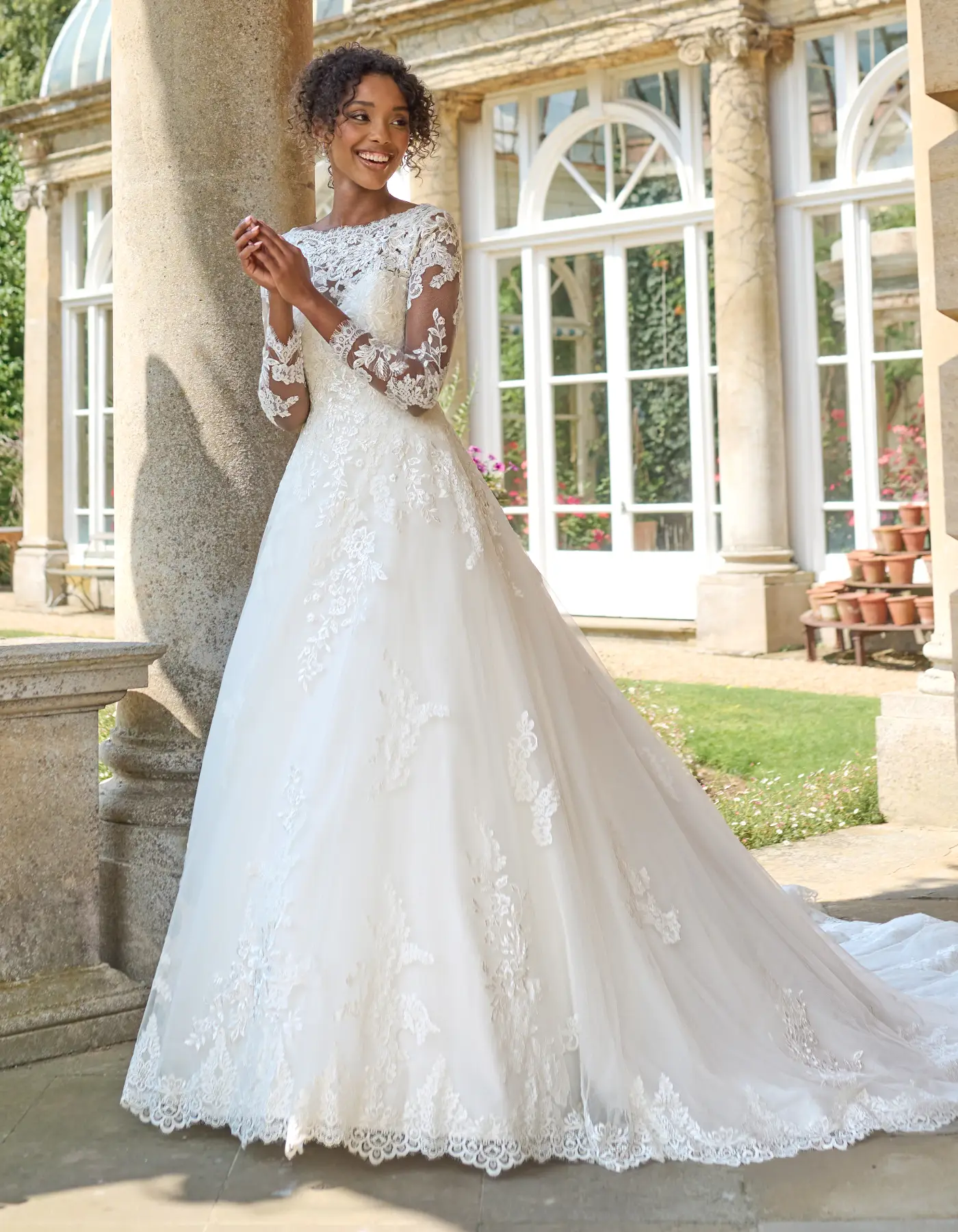 lace wedding dress