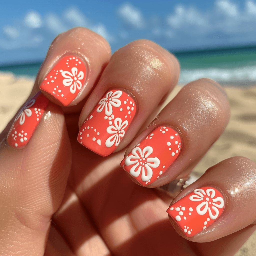 beach nails