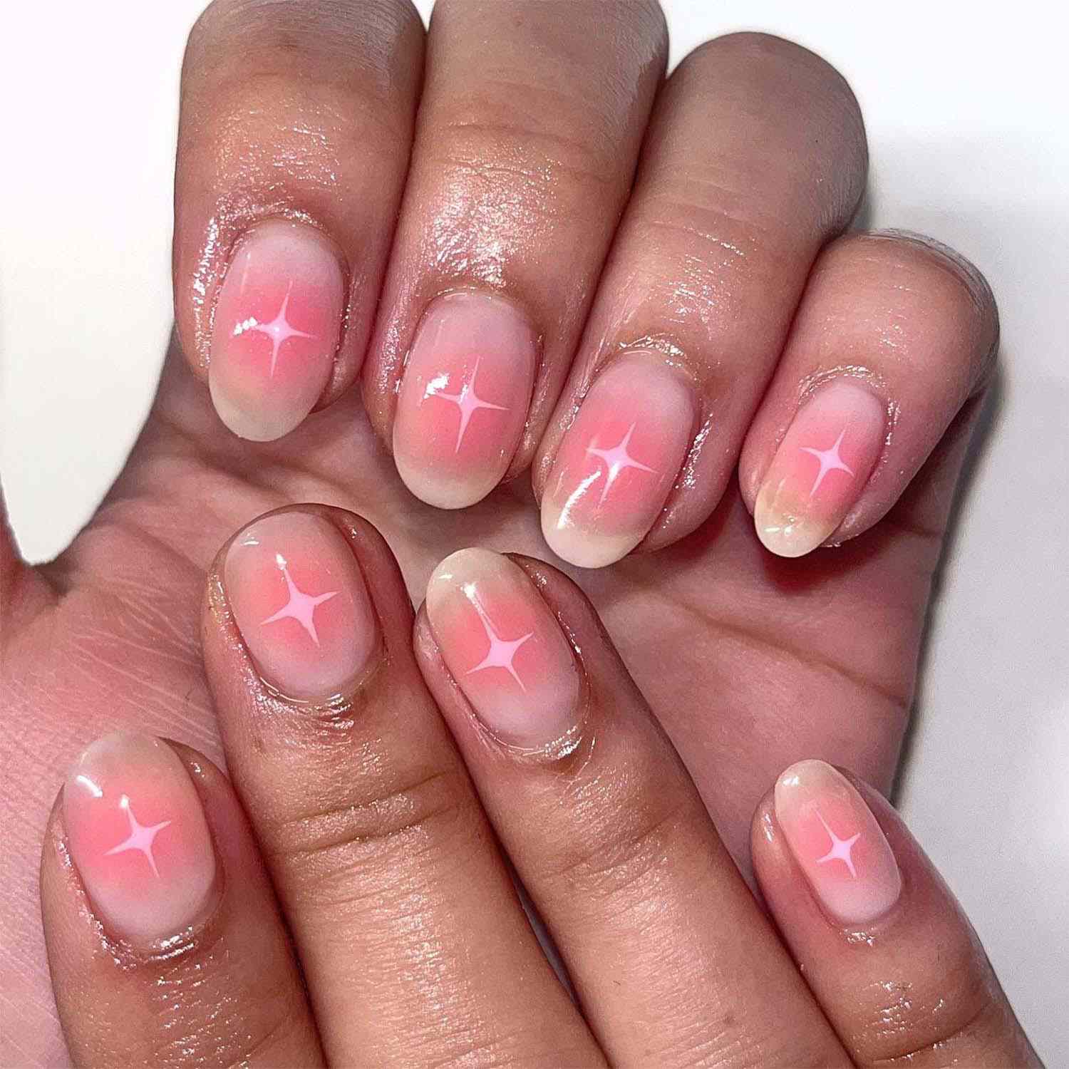 Blush Nails