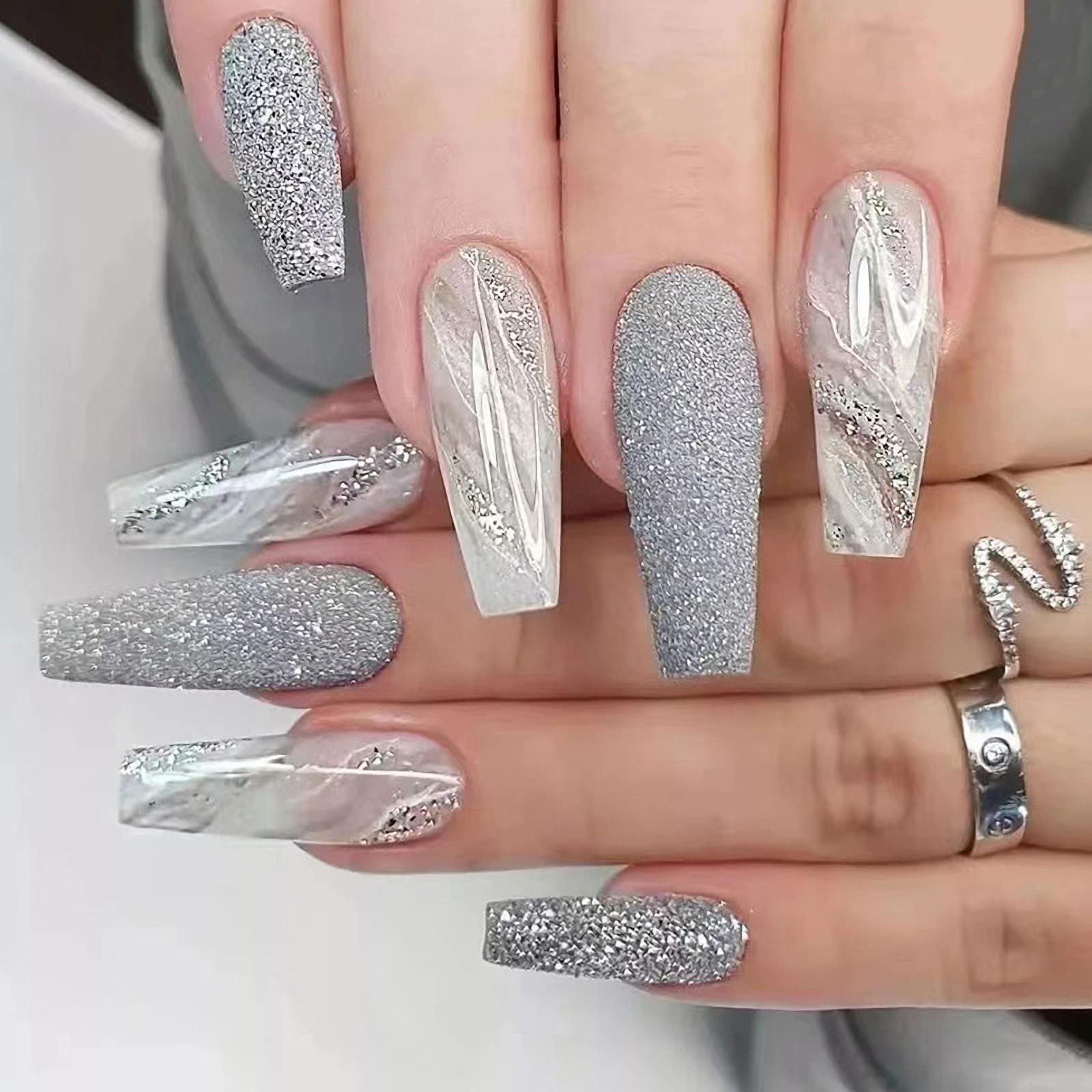 Gray Nails