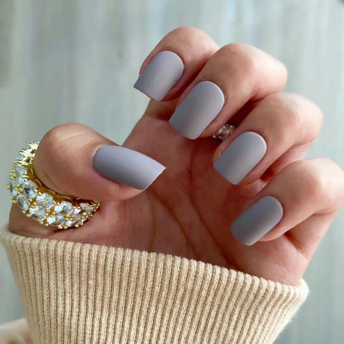 Gray Nails