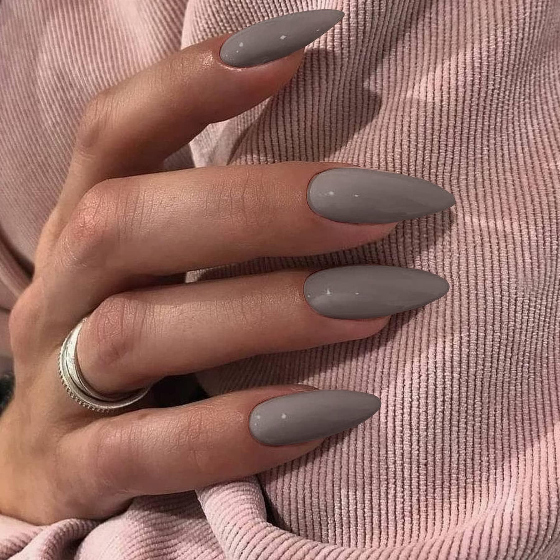 Gray Nails