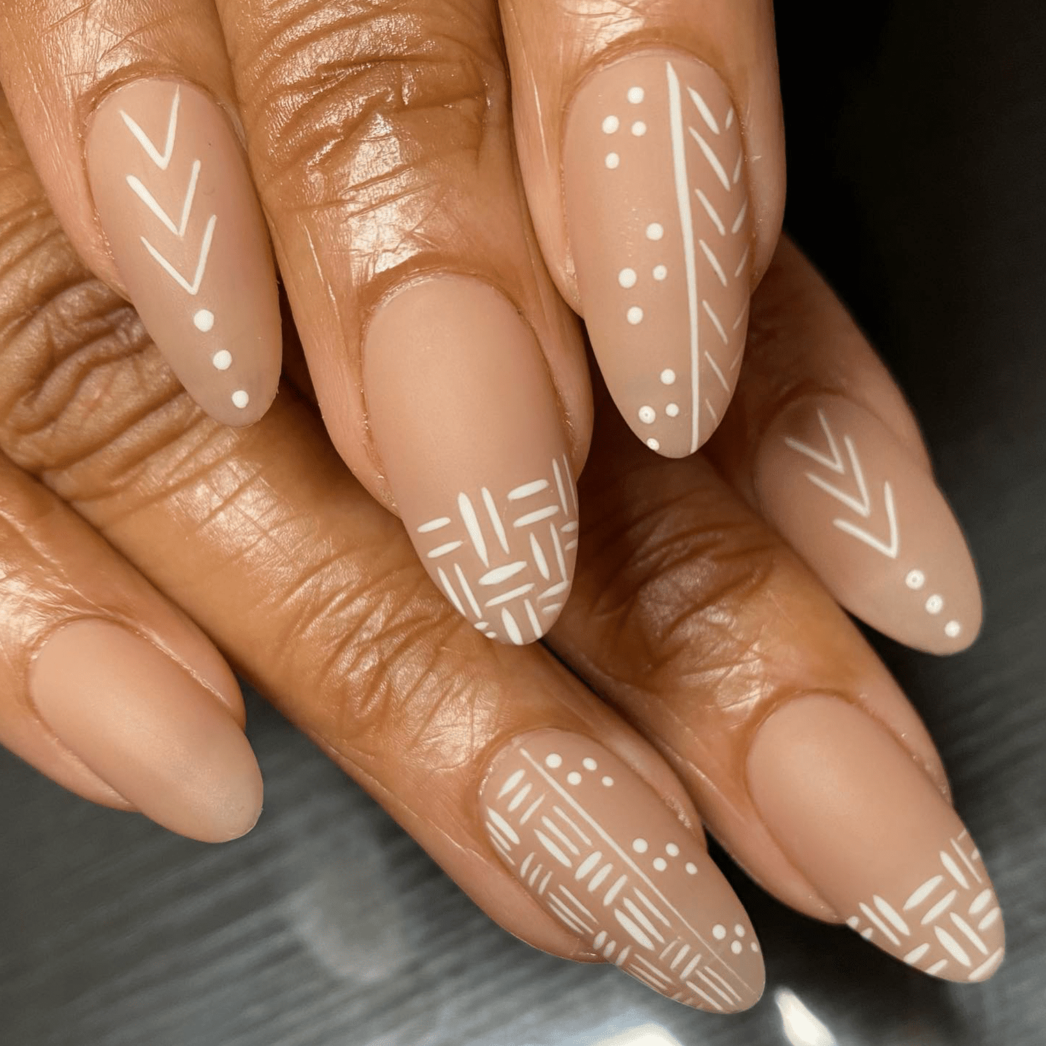 Nude Color Nails