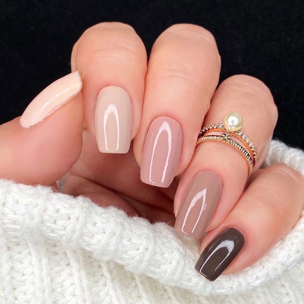 Nude Color Nails