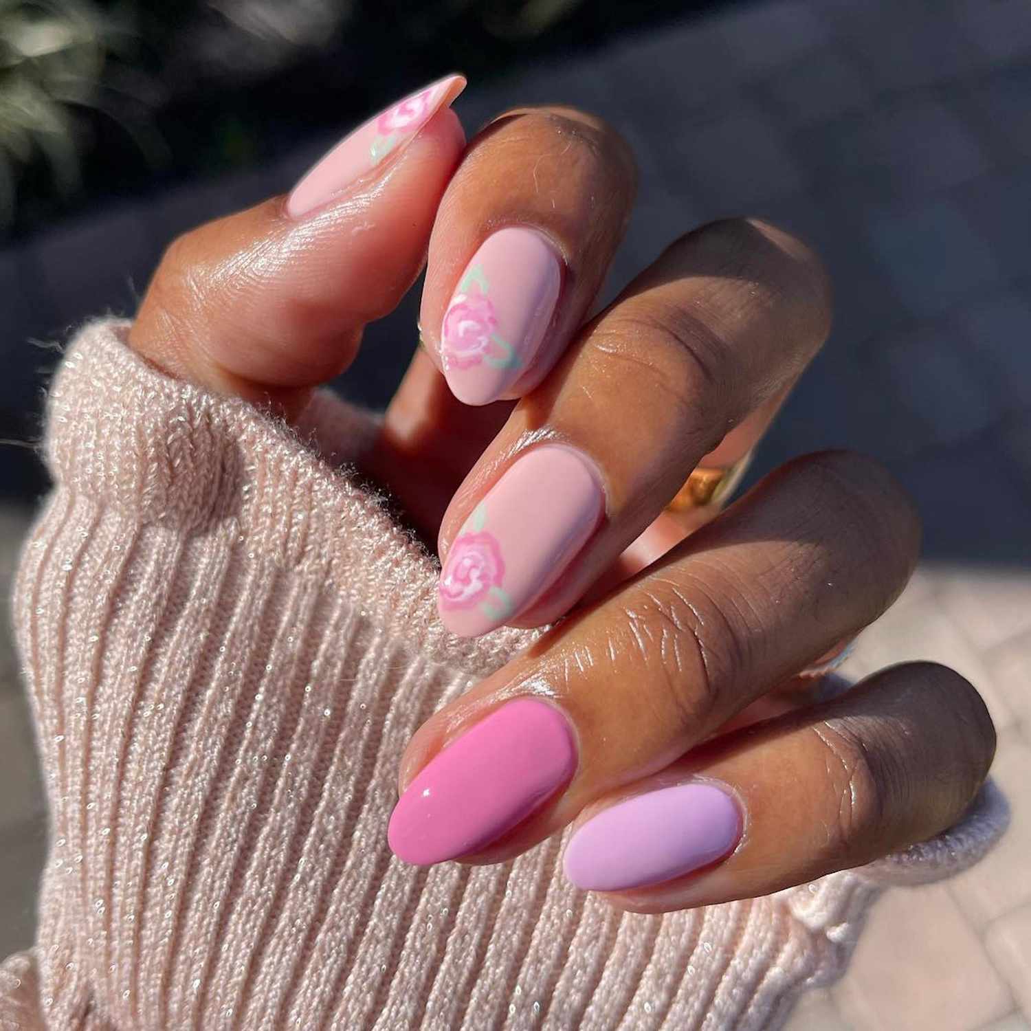 Nude Pink Nails