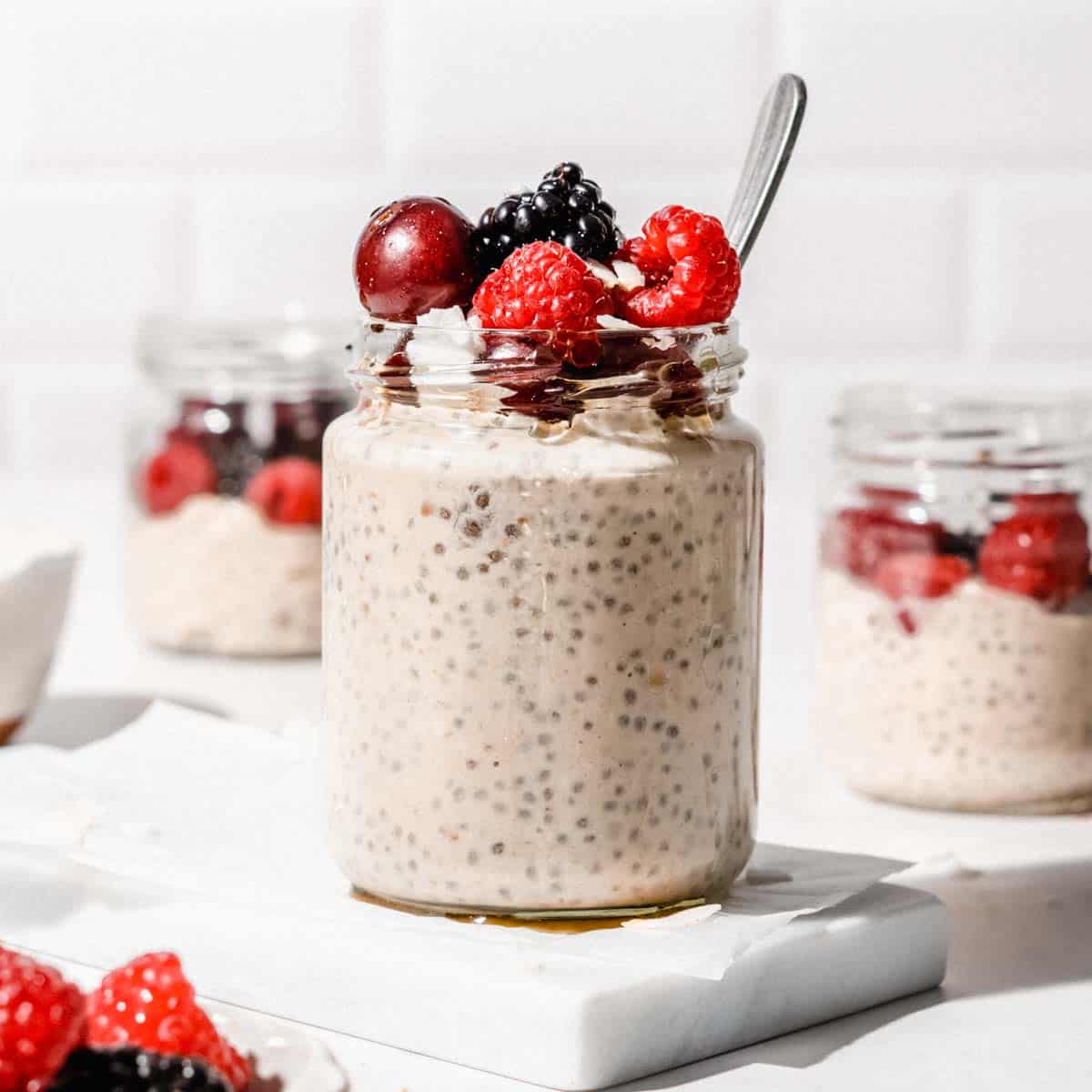 overnight oats recipe with protein powder