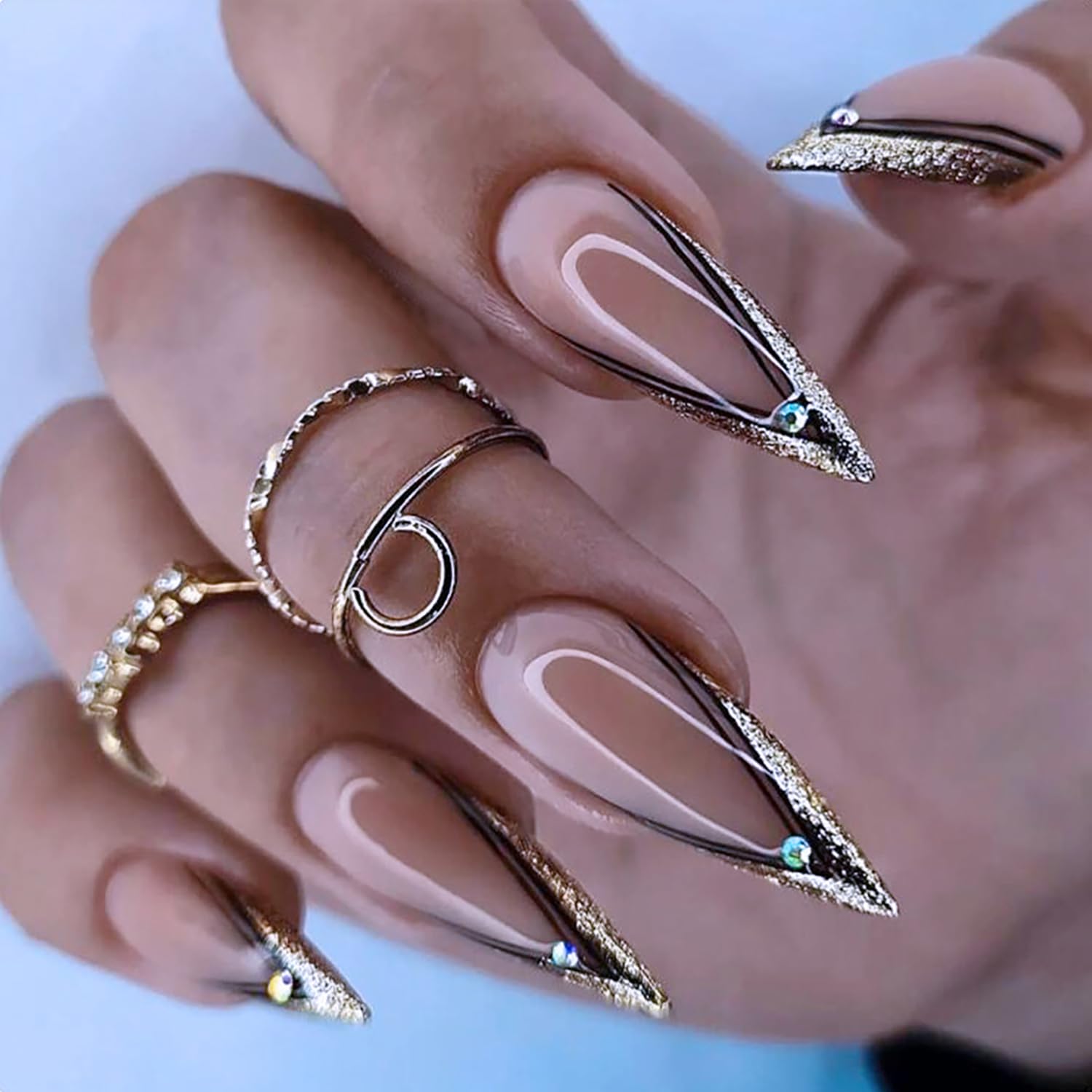 stiletto nails