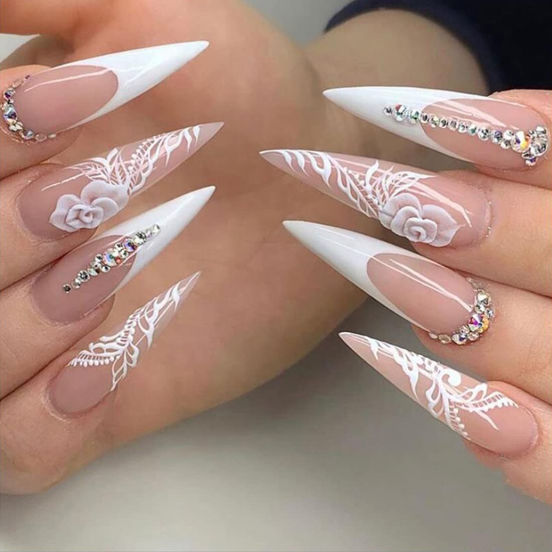 stiletto nails