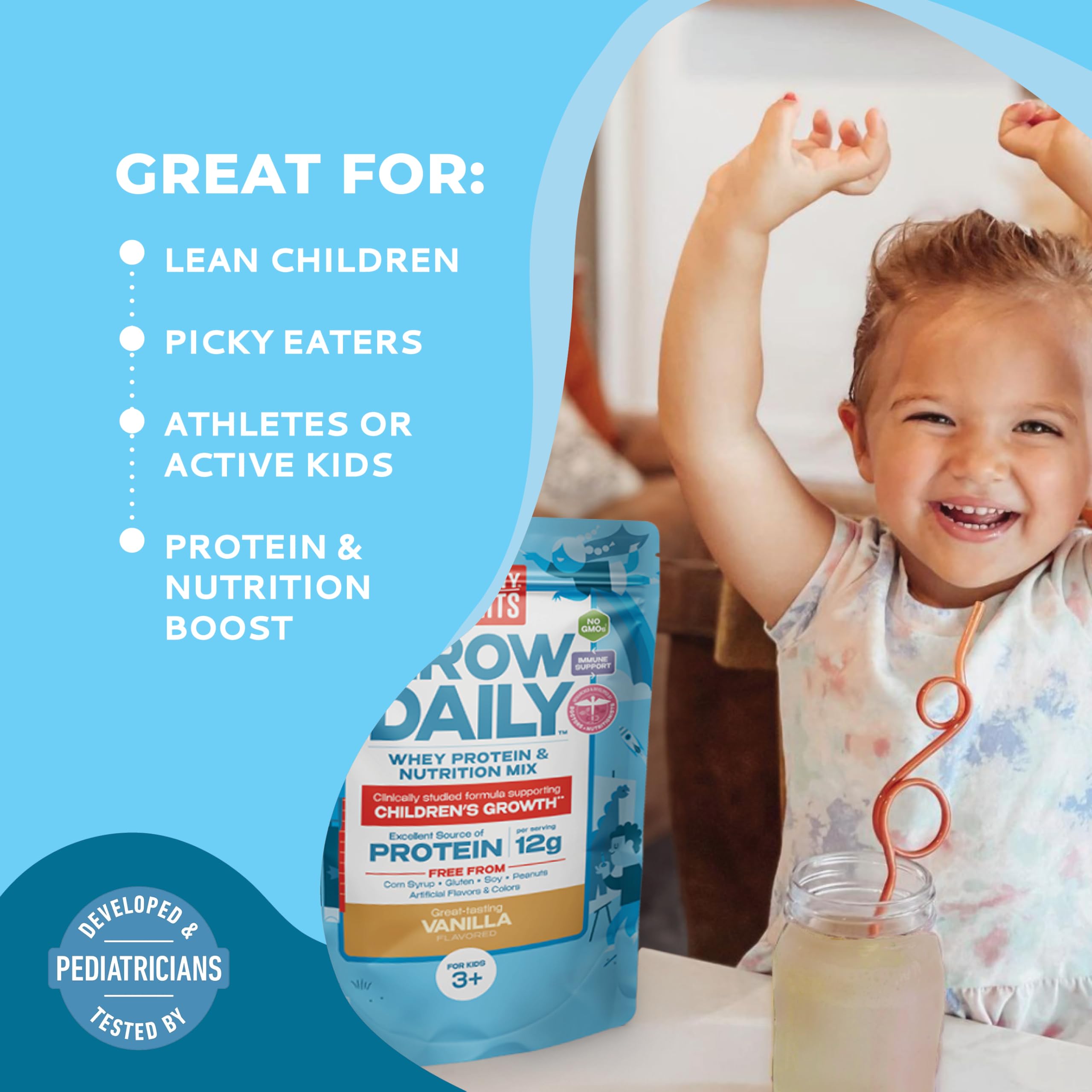 is protein powder safe for kids