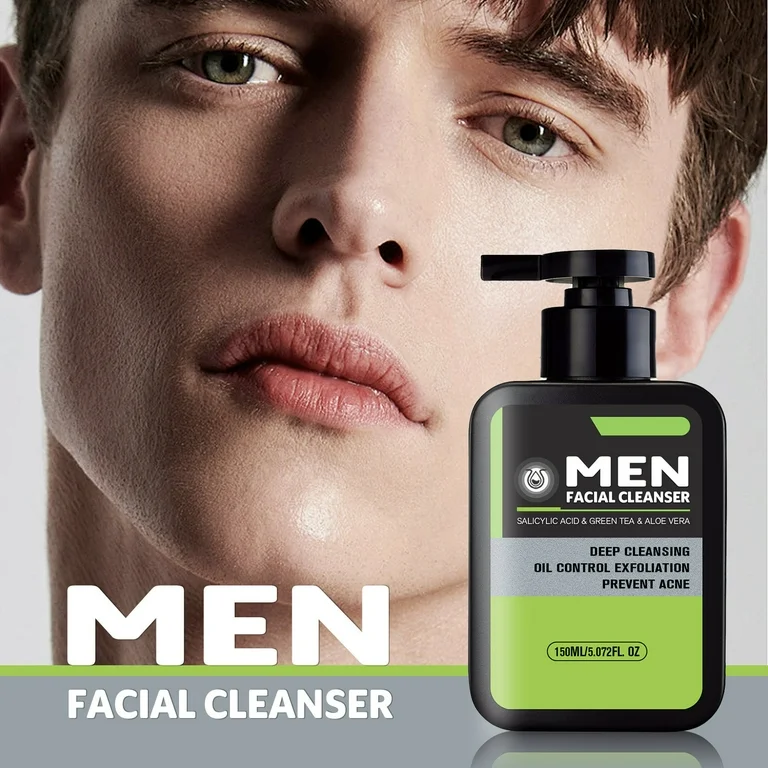 facial cleanser for men