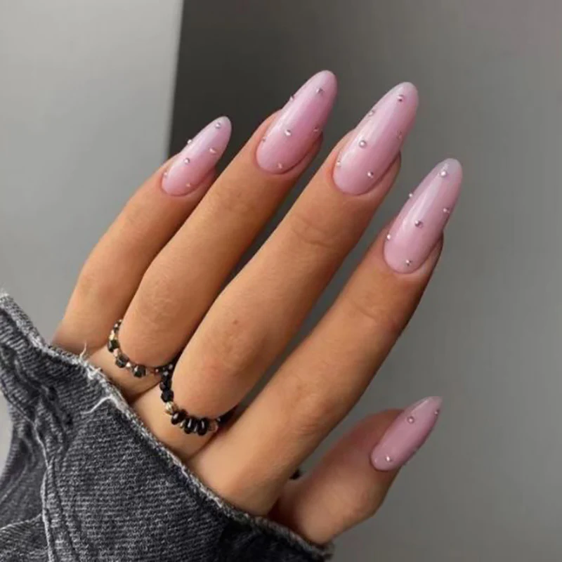 classy edgy almond nail designs