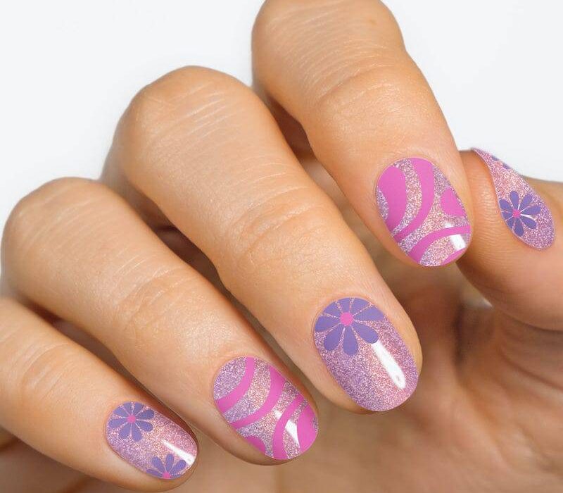 blueberry nail art