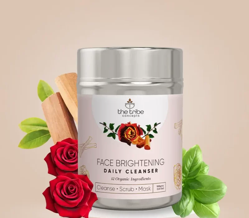 brightening facial cleanser