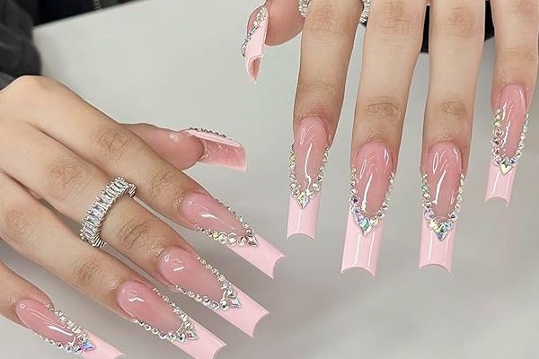 long acrilic nails