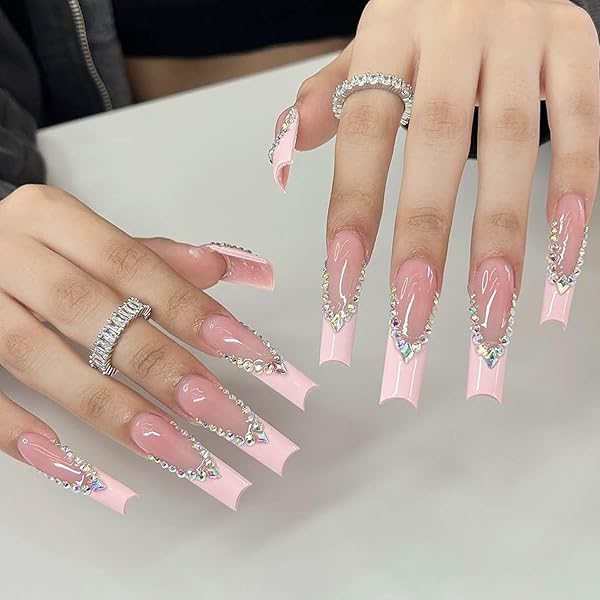 long acrilic nails