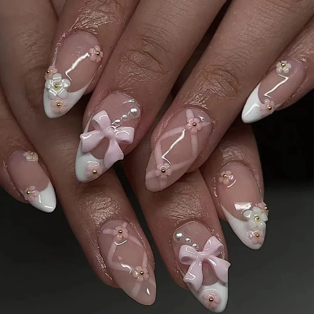 almond classy short stiletto nails