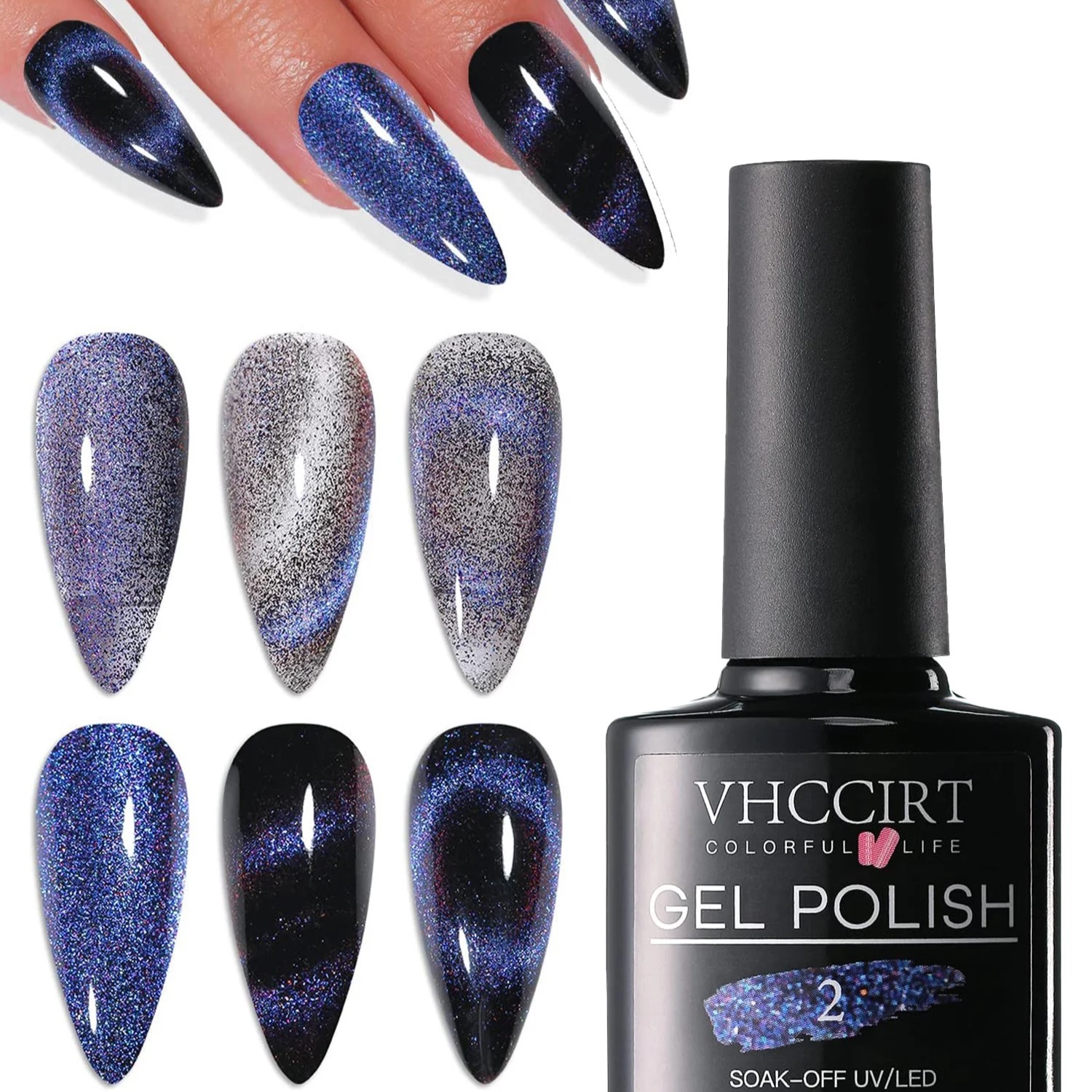 cat eye nail polish
