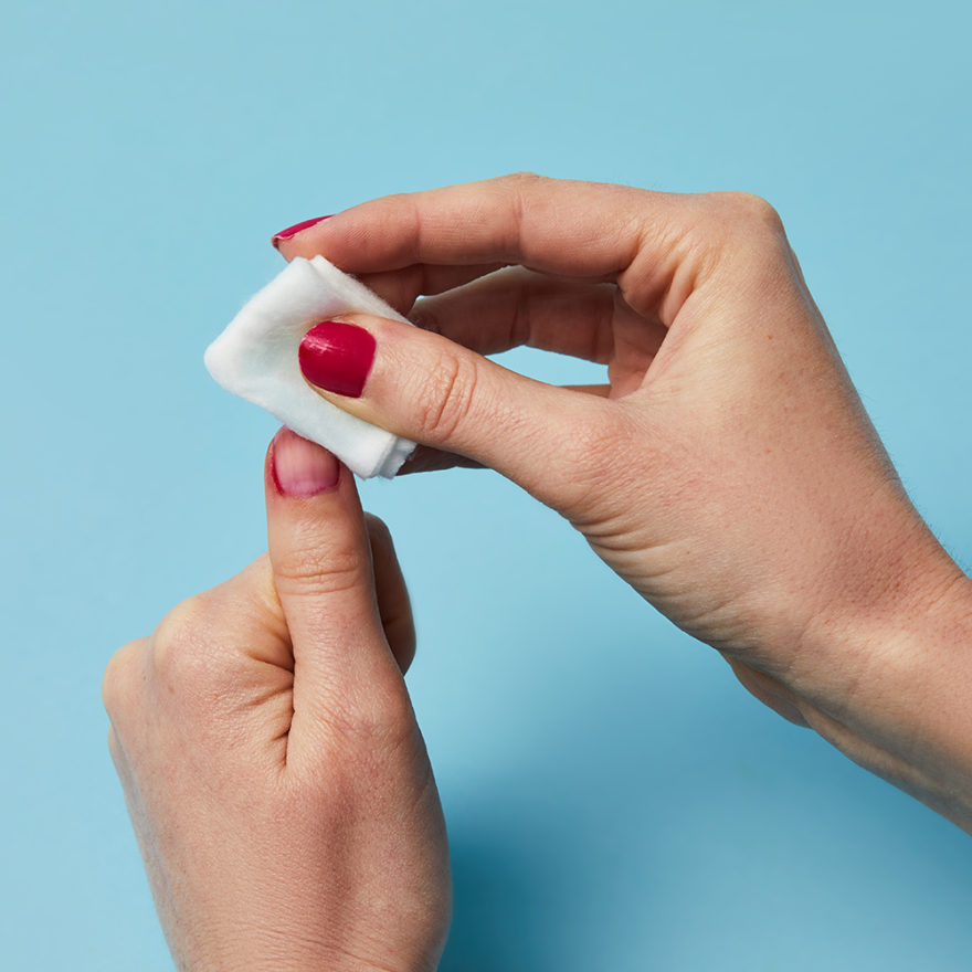 get gel nail polish off
