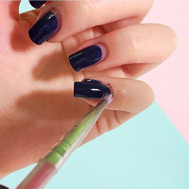get gel nail polish off