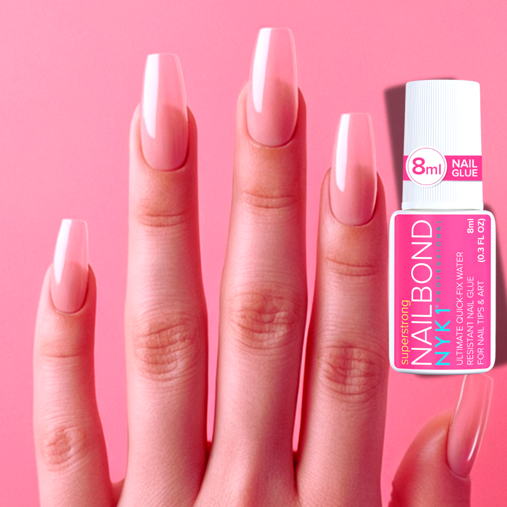 best press on nail glue