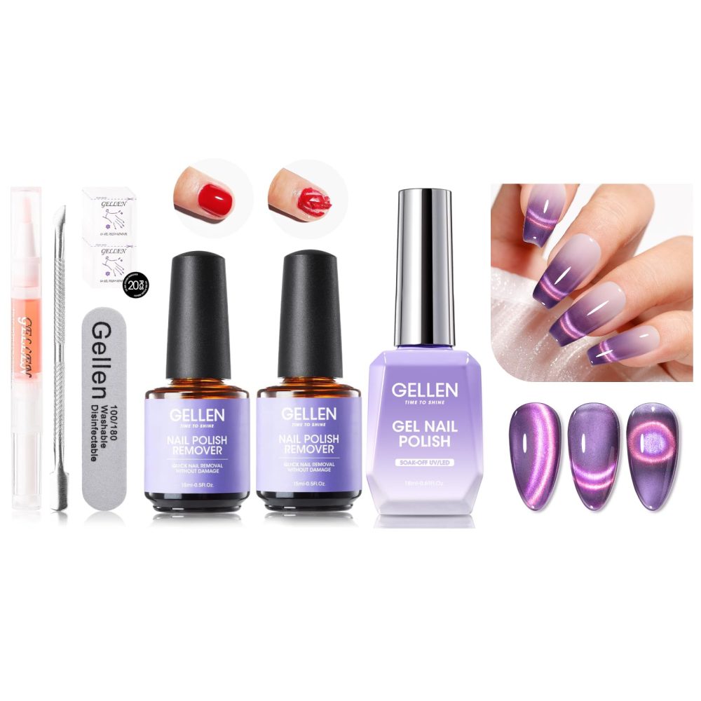 remove gel nail polish