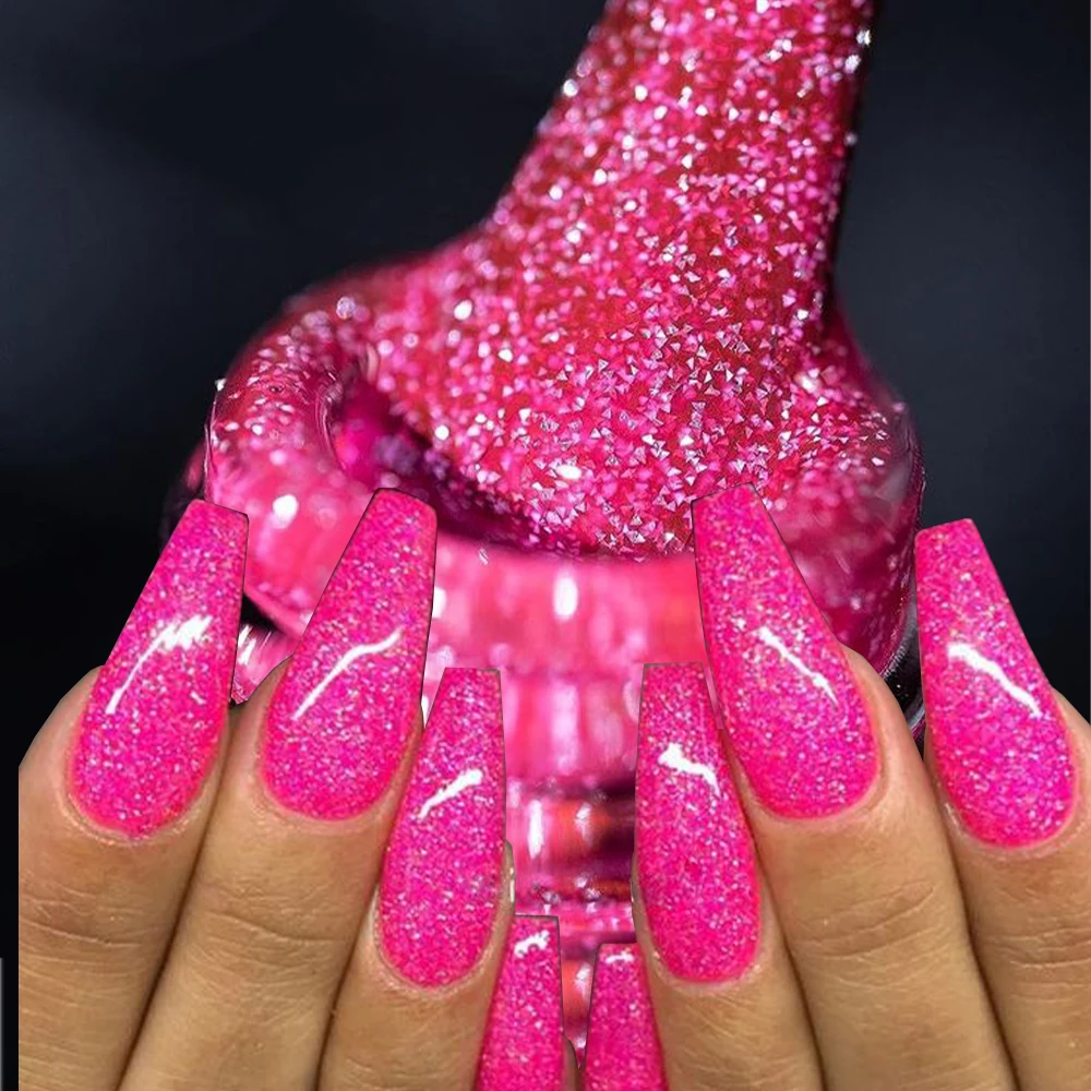 pink nail polish