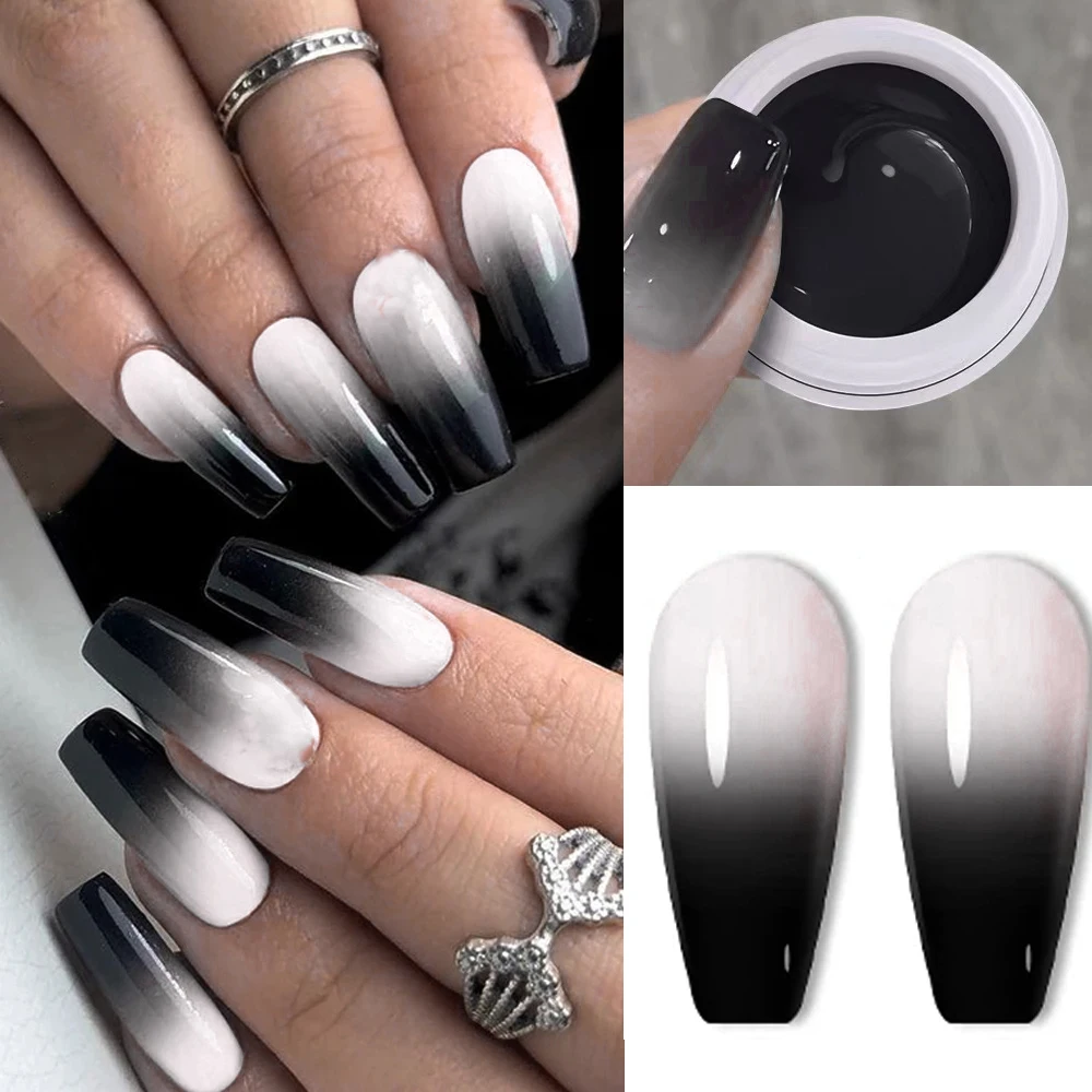 black nail polish