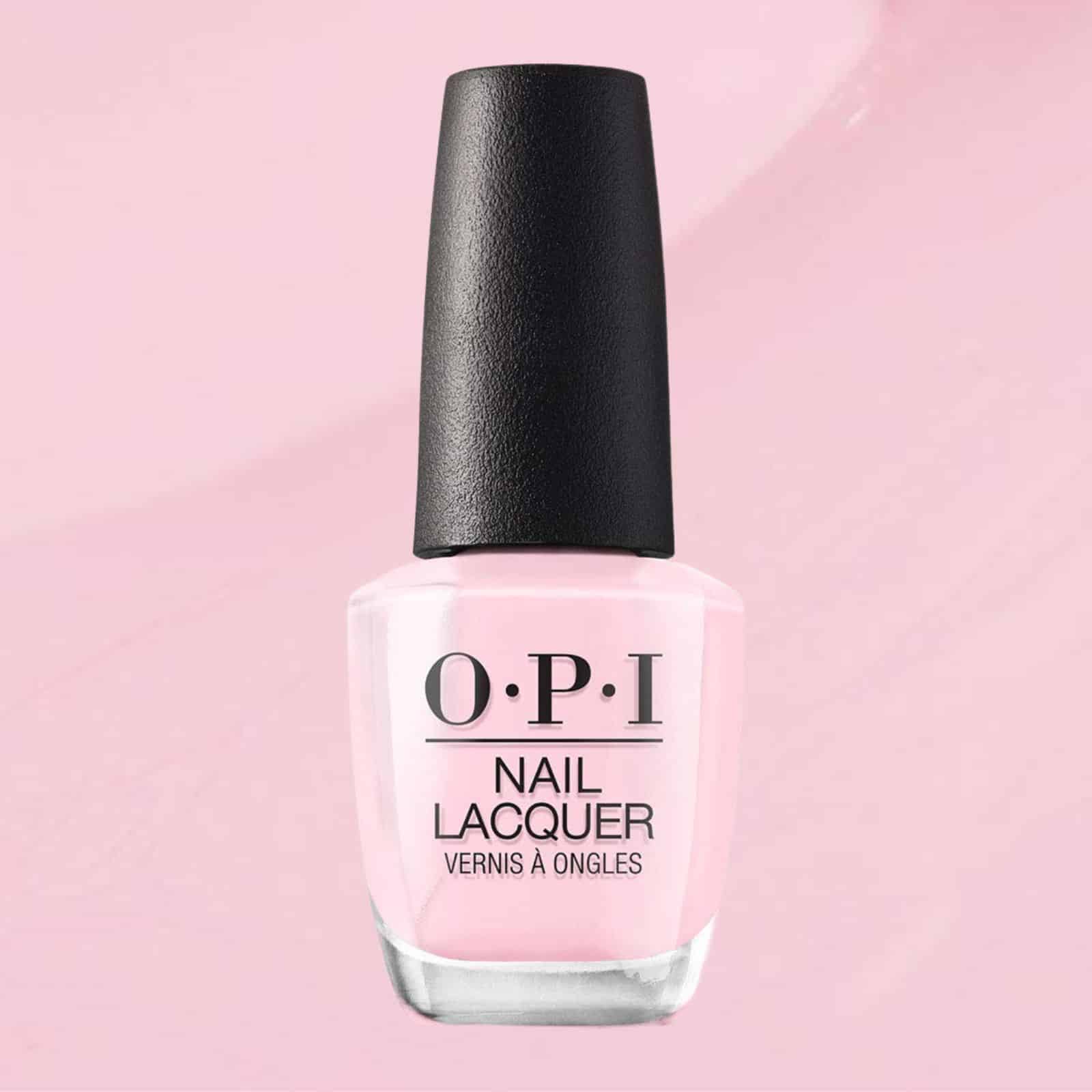 pink nail polish