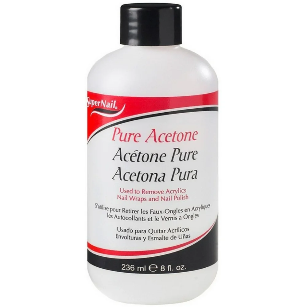 acetone nail polish remover