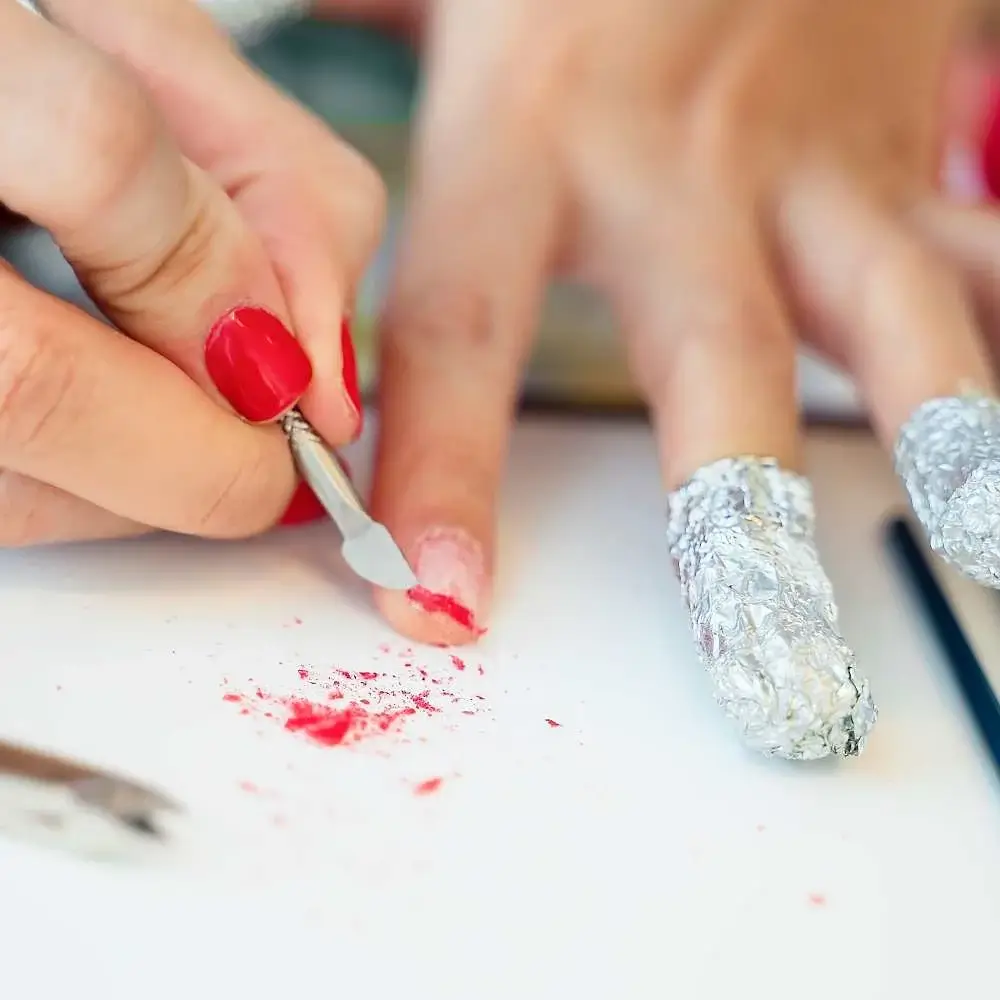remove nail polish