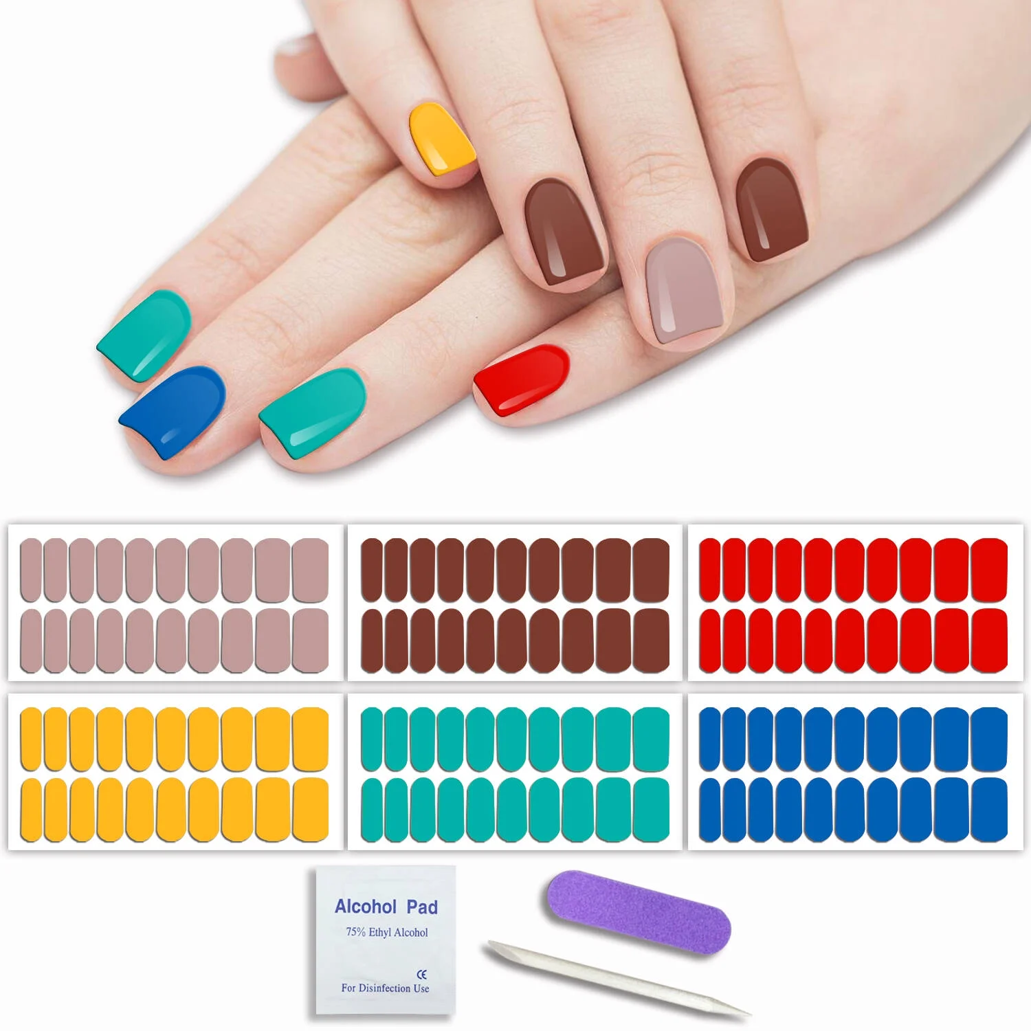 nail polish strips