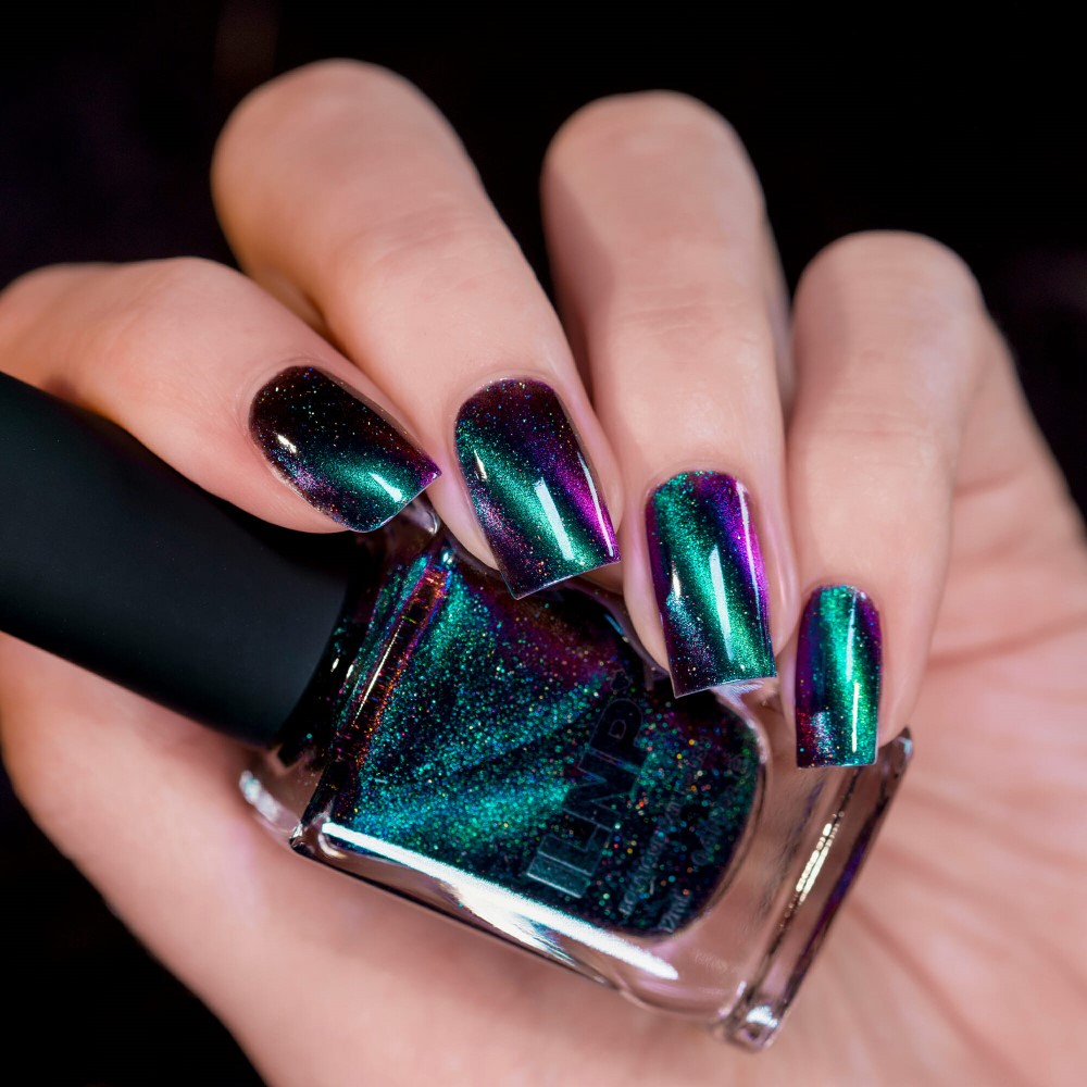 metallic nail polish