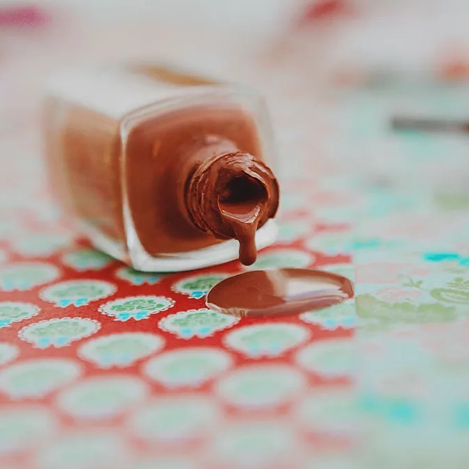 get nail polish out of clothes
