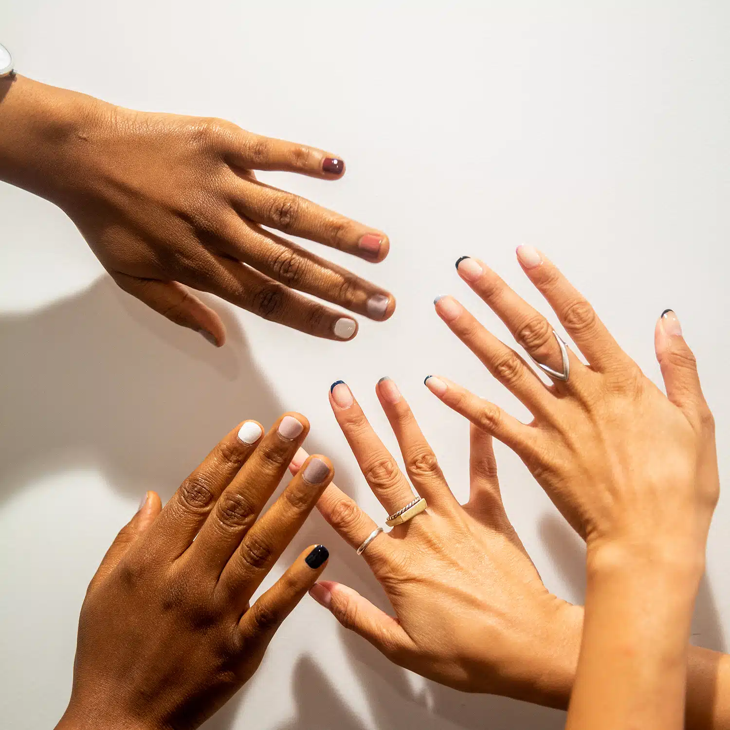 nail polish to dry