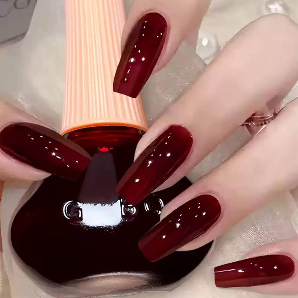 cherry mocha nail polish