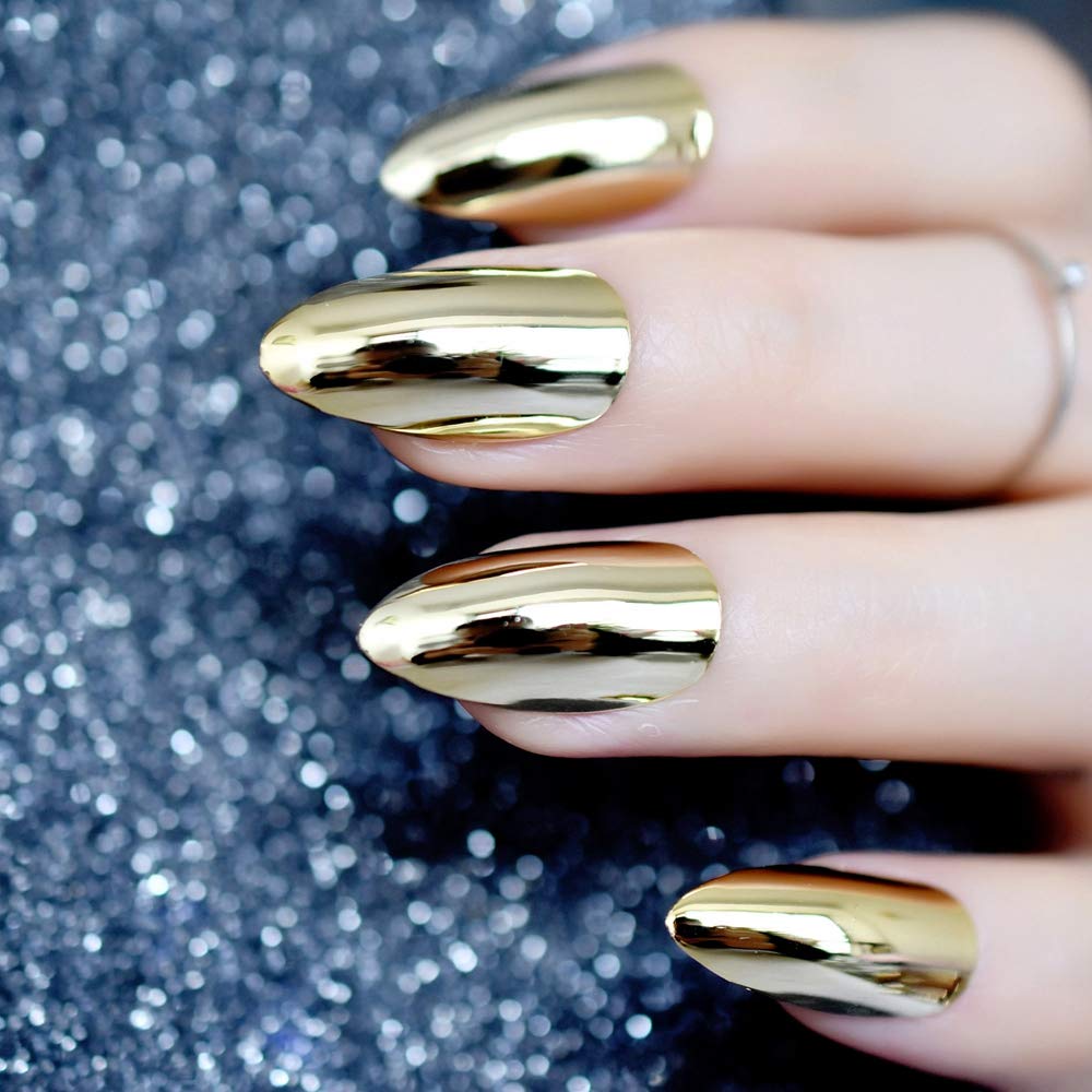 gold nail polish