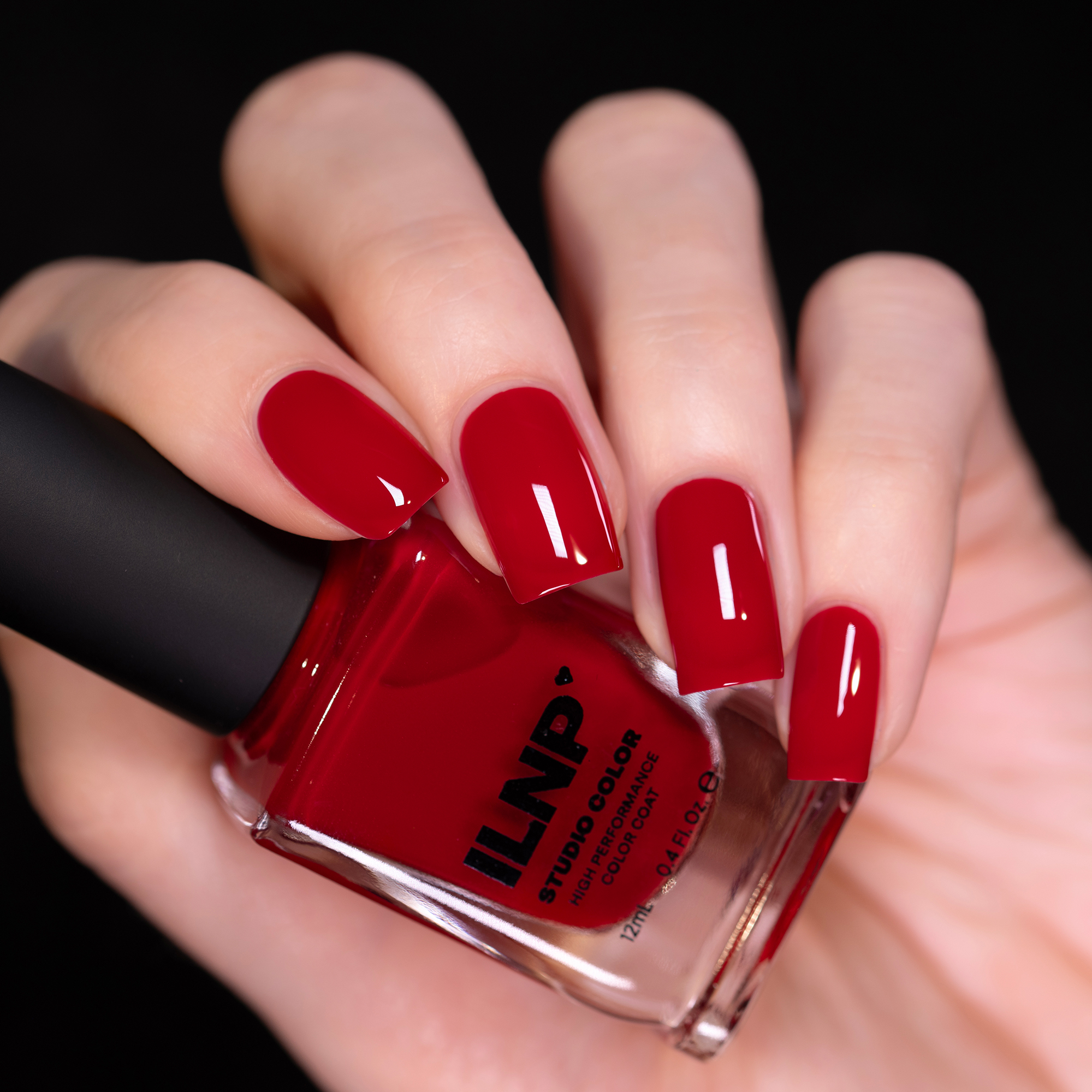 cherry red nail polish