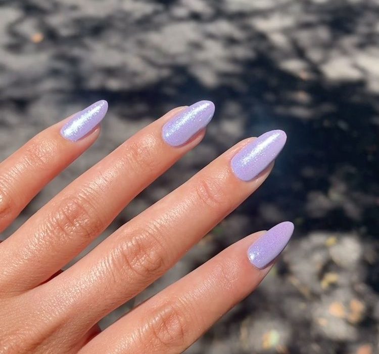 lavender nail polish