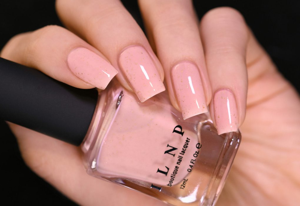 light pink nail polish