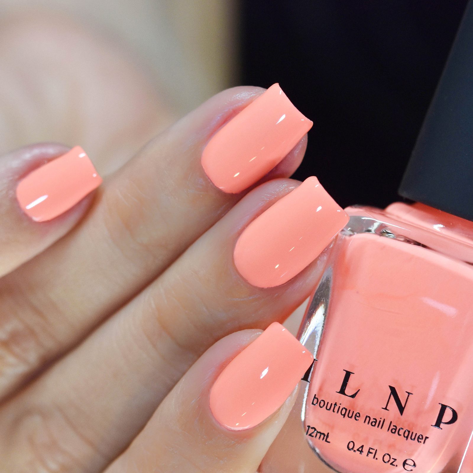 peach nail polish