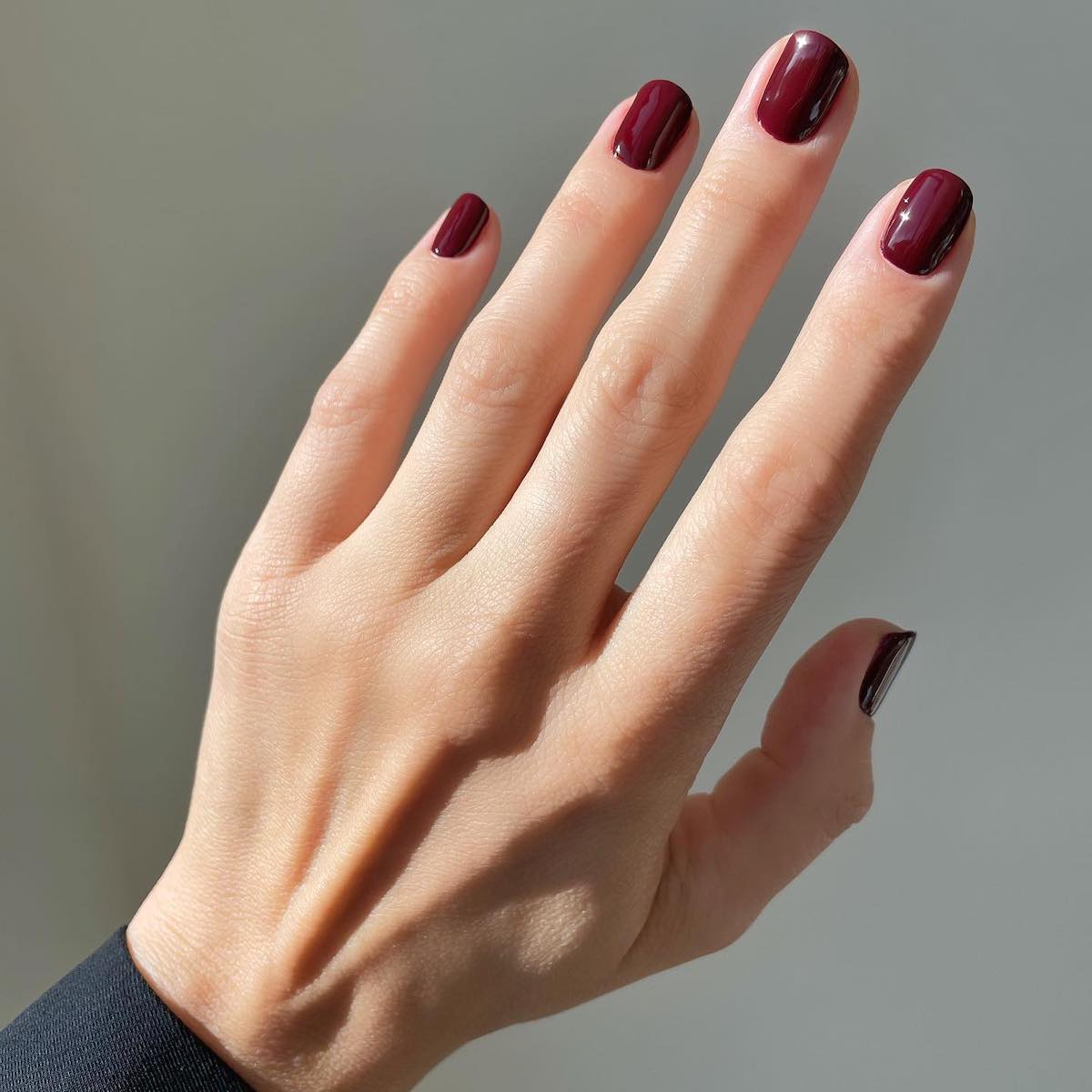cherry mocha nail polish