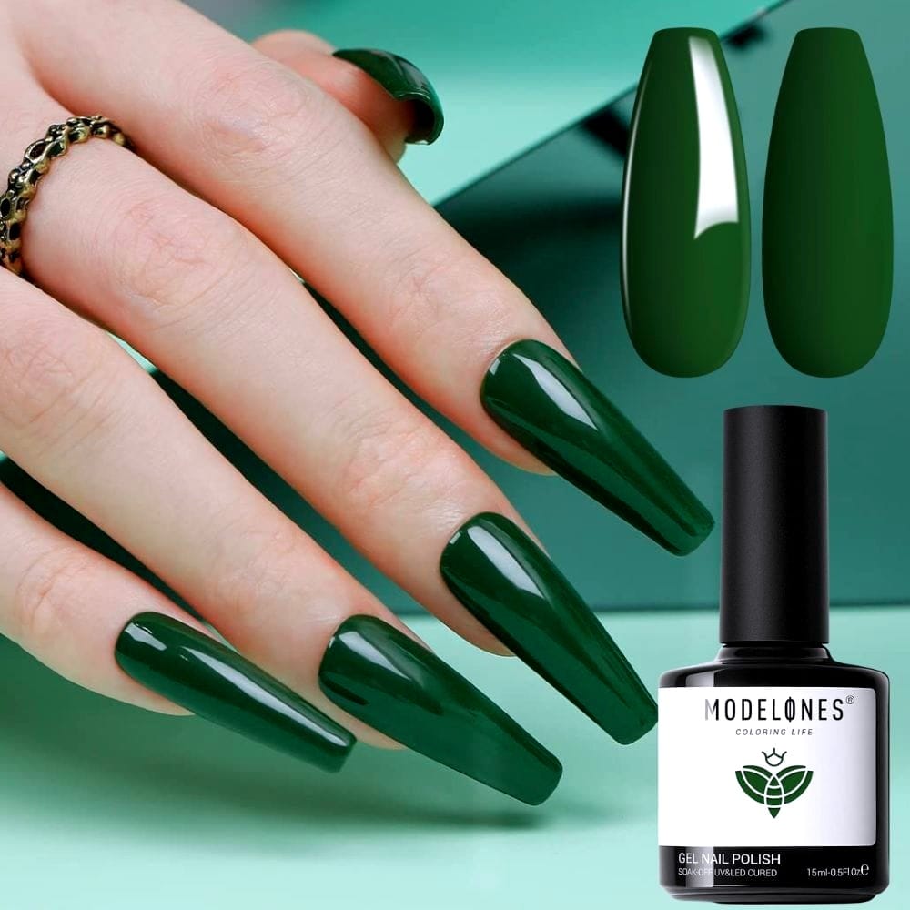 emerald green nail polish