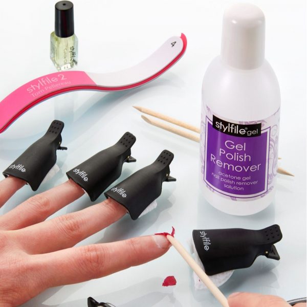take gel nail polish off