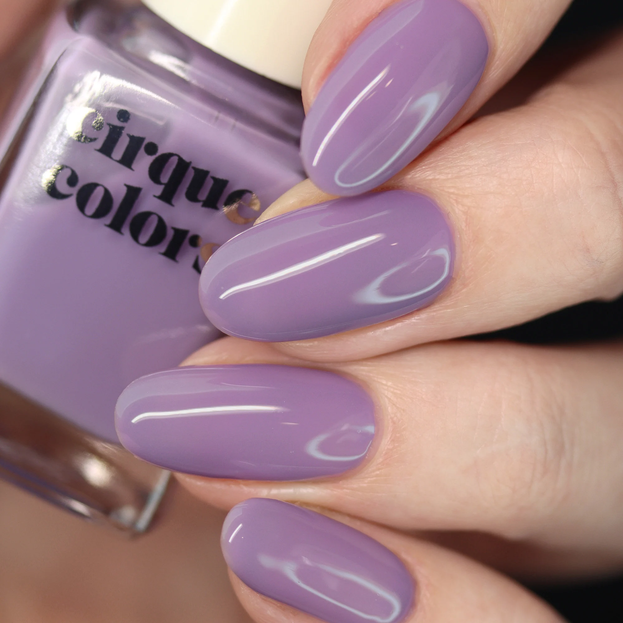 purple nail polish