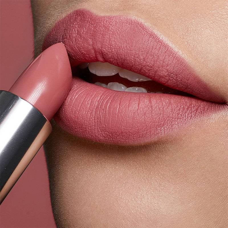 light pink lipstick