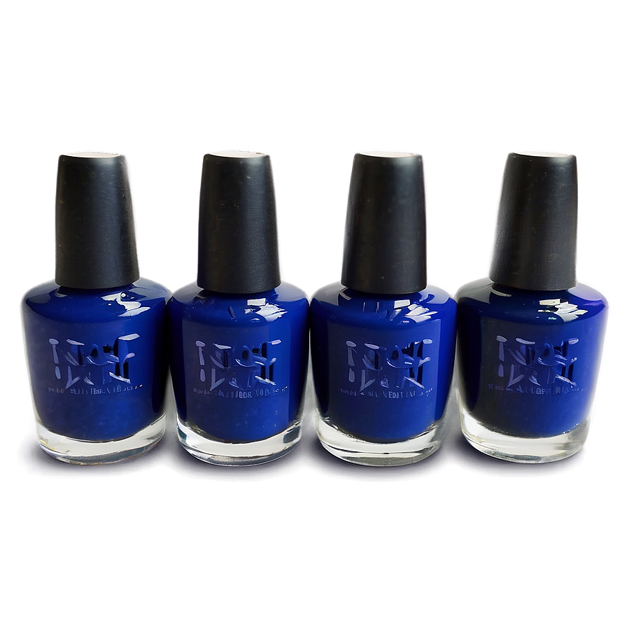 navy blue nail polish