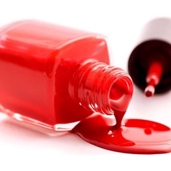 remove nail polish from clothes